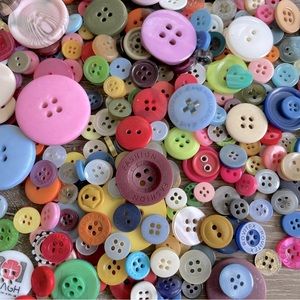 So many buttons. Too many to count all shapes and sizes.